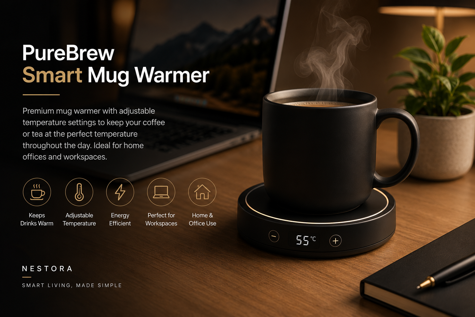 PureBrew Smart Mug Warmer