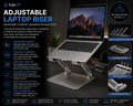 ErgoLift Adjustable Laptop Riser