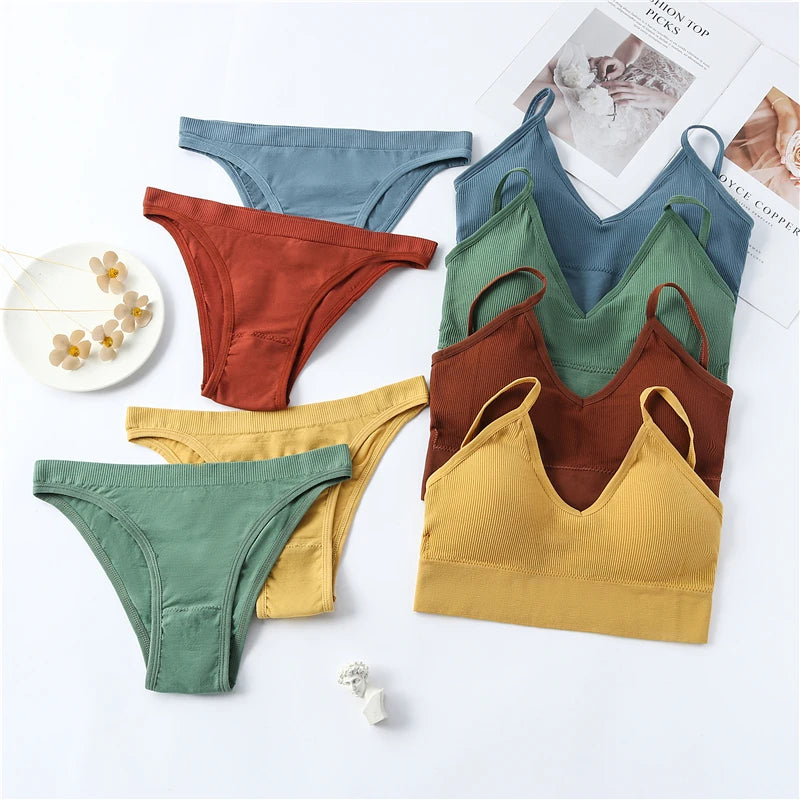 Set Bralette Set  | Clestora