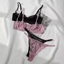Lace Bra & Panty Set  | Clestora