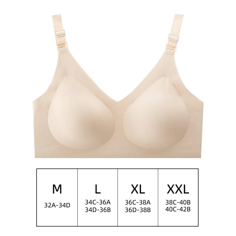Women's Seamless Comfort Bra – Wire-Free Everyday Support