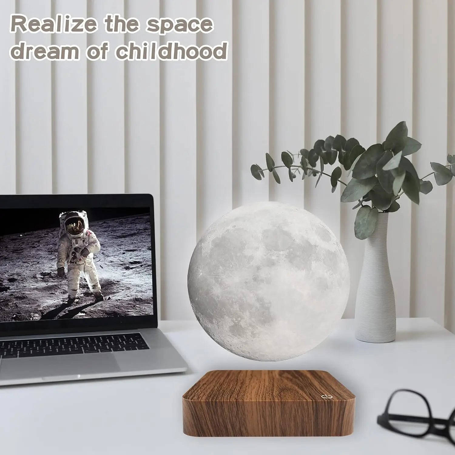 LunaFloat Levitating Moon Lamp