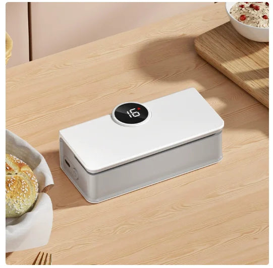 2 in 1 Mini Bag Sealer Rechargeable Bag Sealer Heat Seal with Cutter and Magnet Bag Resealer Machine for Plastic Bags Snack Bags