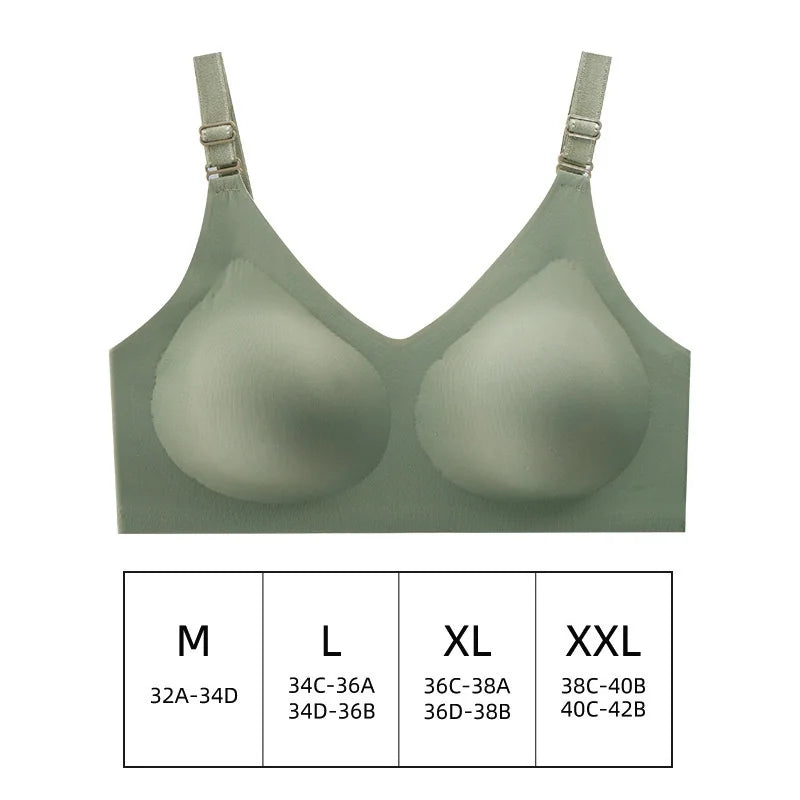 Women's Seamless Comfort Bra – Wire-Free Everyday Support