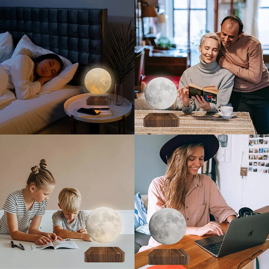 LunaFloat Levitating Moon Lamp