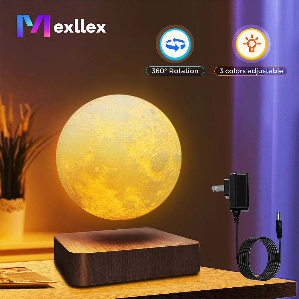 LunaFloat Levitating Moon Lamp