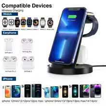 Portable Wireless Charger for iPhone Apple Watch AirPods 4 in 1 Fast Charg | Clestora
