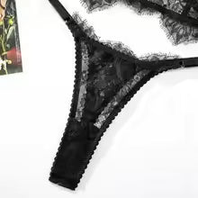 Lace Sheer Bra & Panty Set  | Clestora