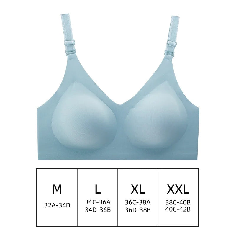 Women's Seamless Comfort Bra – Wire-Free Everyday Support