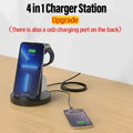 Portable Wireless Charger for iPhone Apple Watch AirPods 4 in 1 Fast Charg | Clestora