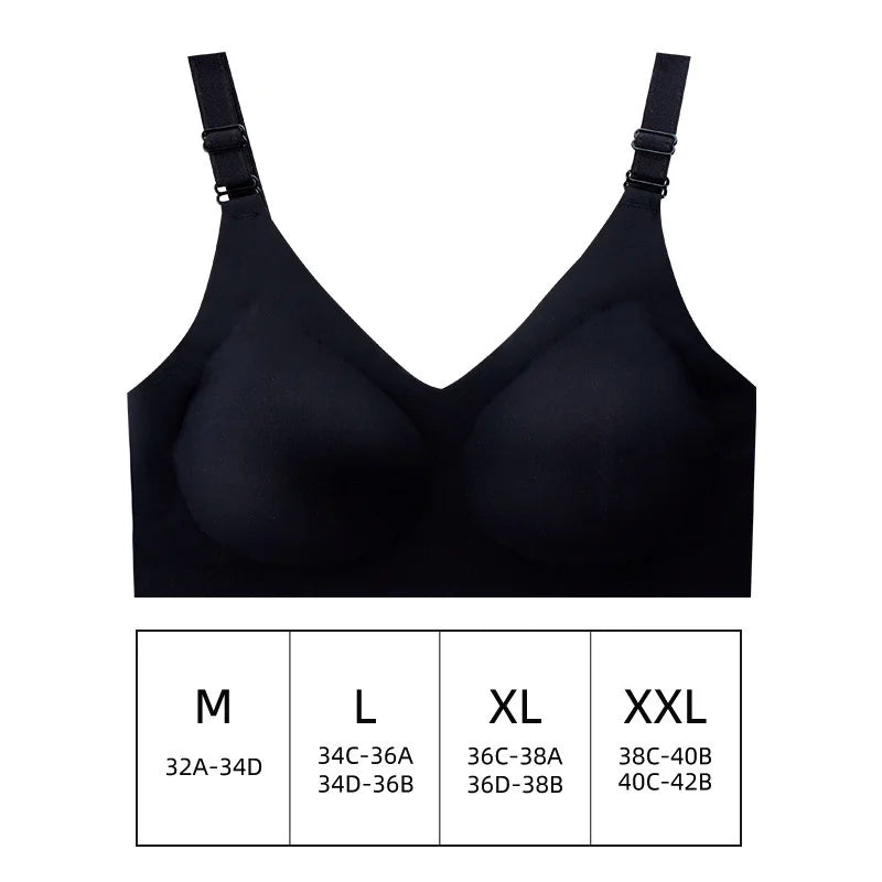 Women's Seamless Comfort Bra – Wire-Free Everyday Support