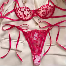 Red Set Women's Lingerie  | Clestora