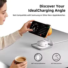 Bonola 3 in 1 Magnetic Wireless Charger for iPhone 17/16/15/13/14/12 30W W | Clestora