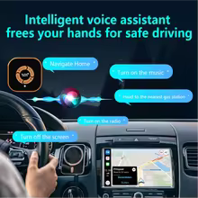 Adaptador Trolink 4 en 1 de Carplay con cable a inalámbrico, USB Plu | Clestora