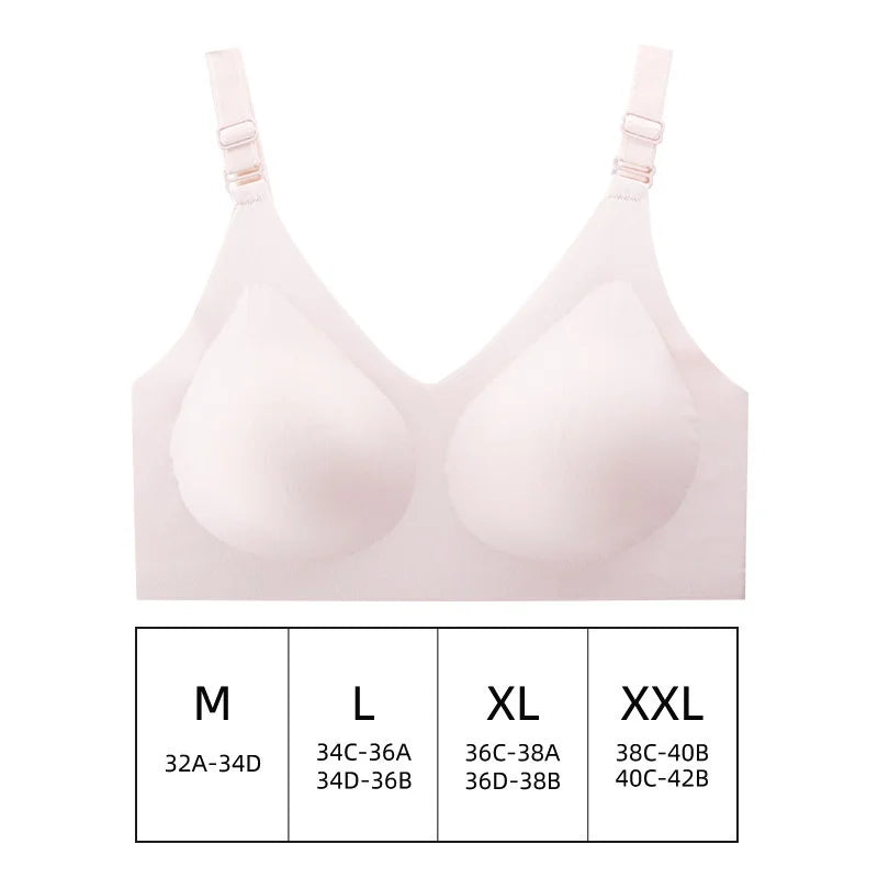 Women's Seamless Comfort Bra – Wire-Free Everyday Support