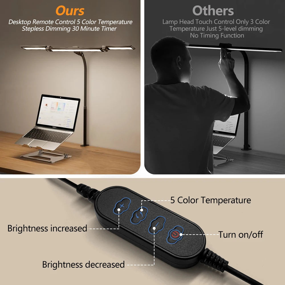LumaBeam Pro LED Desk Lamp