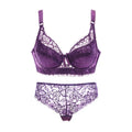 Lace Plus-Size Set Bralette Set | Clestora