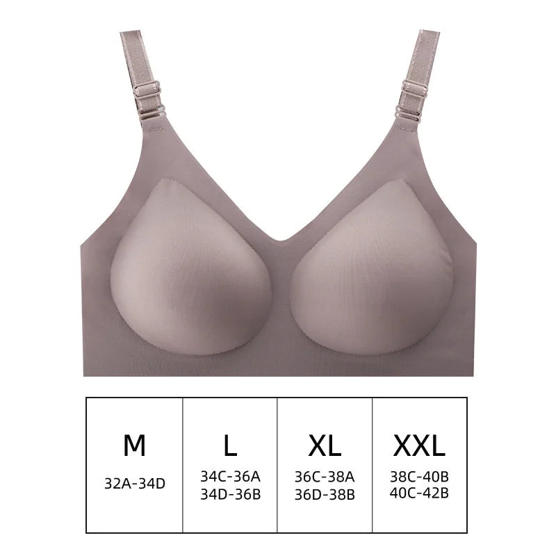 Women's Seamless Comfort Bra – Wire-Free Everyday Support
