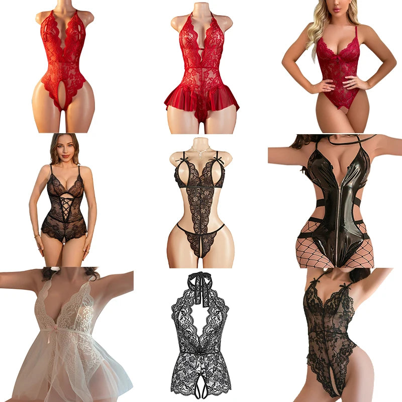 Lace Set Babydoll | Clestora