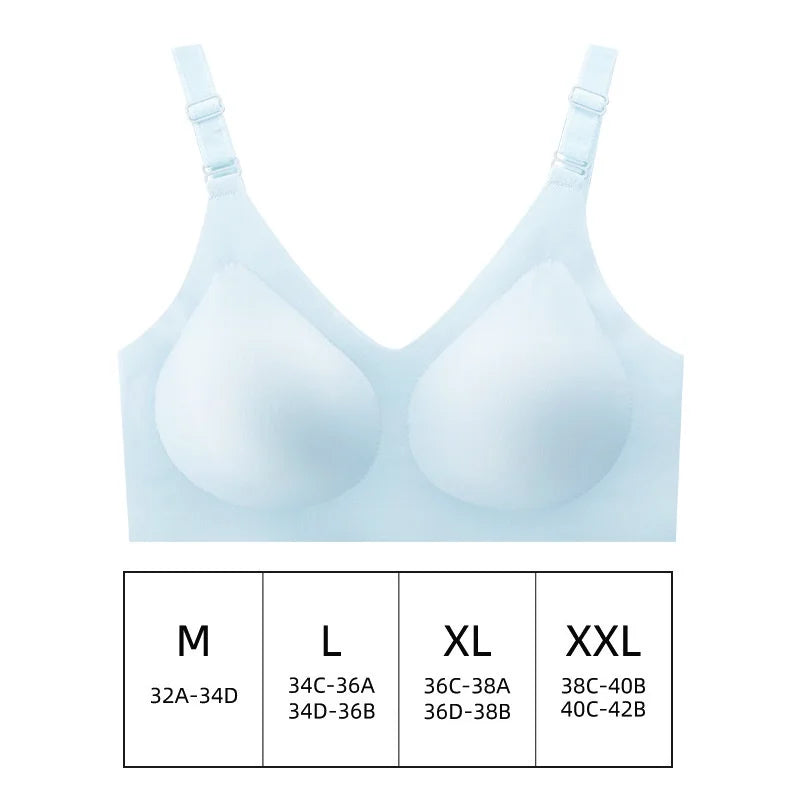 Women's Seamless Comfort Bra – Wire-Free Everyday Support