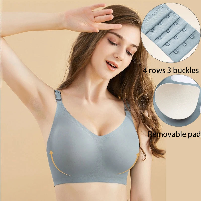 Women's Seamless Comfort Bra – Wire-Free Everyday Support
