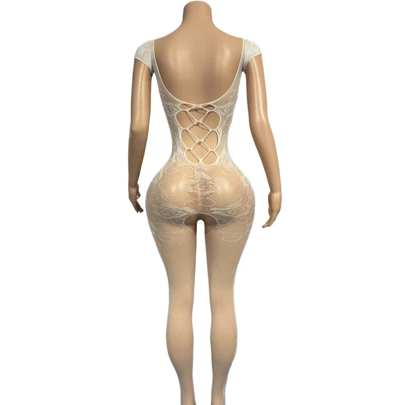Lace Sheer Babydoll  | Clestora