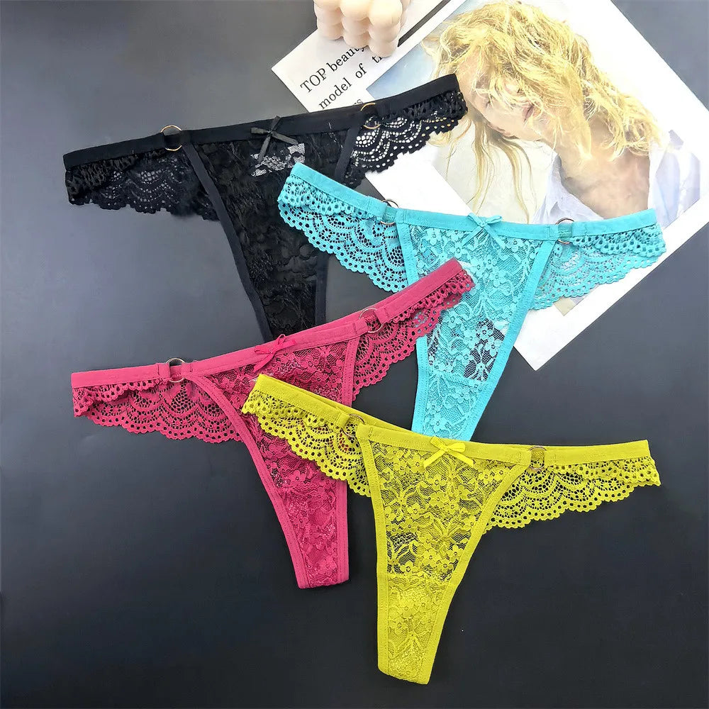 Lace Sheer Plus-Size Bra & Panty Set  | Clestora