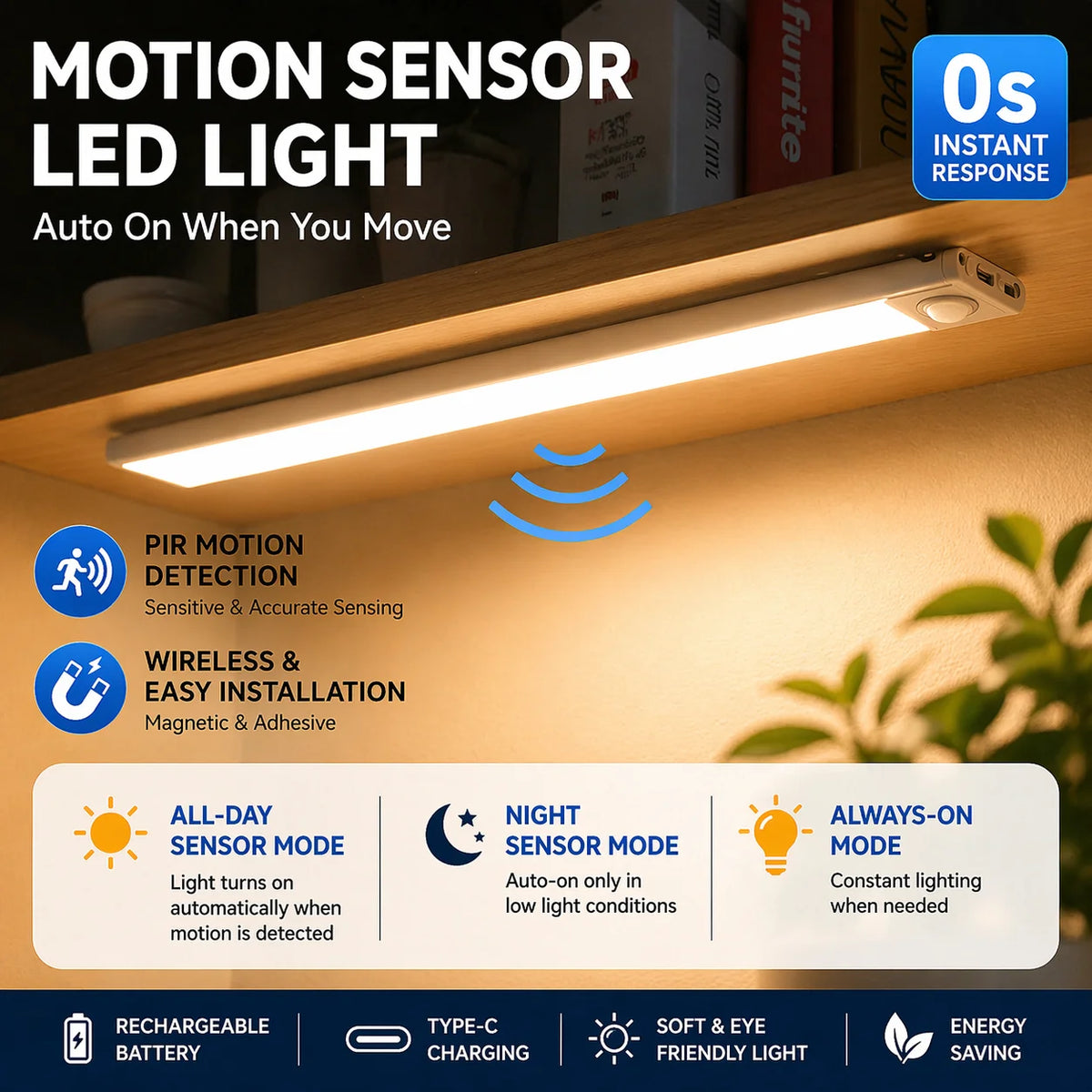motion activated led light